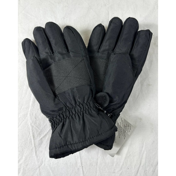Igloos Waterproof Insulated Winter Snow Gloves Women's Large NWT Black - Picture 2 of 8